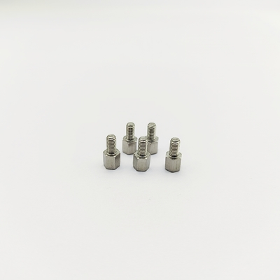 Separador hexagonal M3 de acero inoxidable A4-80, 11mm macho-hembra, electropulido