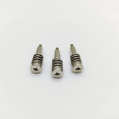 A4 de acero inoxidable hombro tornillos de resorte M3 Phillips Drive 34mm