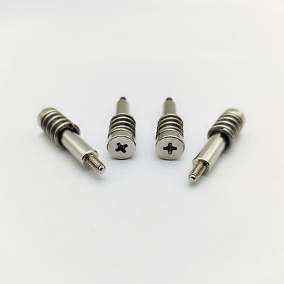 A4 de acero inoxidable hombro tornillos de resorte M3 Phillips Drive 34mm