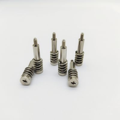 A4 de acero inoxidable hombro tornillos de resorte M3 Phillips Drive 34mm