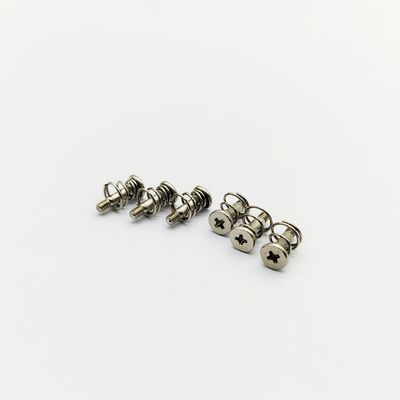 Tornillos de resorte M2 para disipadores de calor, 10 mm, con cabeza Phillips, paquete de 1000