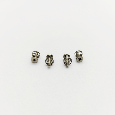 Tornillos de resorte para disipador M2, longitud 10 mm, rosca 2,5 mm, cabeza Phillips