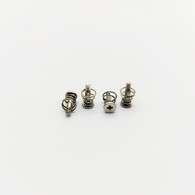 Tornillos de resorte para disipador M2, longitud 10 mm, rosca 2,5 mm, cabeza Phillips