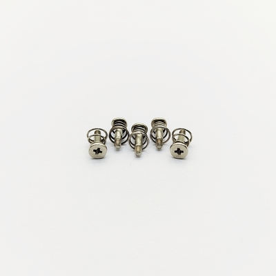 Tornillos de resorte para disipador M2, longitud 10 mm, rosca 2,5 mm, cabeza Phillips