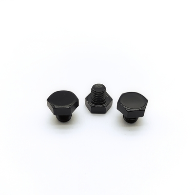 M8 Hex cabeza de rueda de pernos 13 mm negro de acero inoxidable paquete de 1000