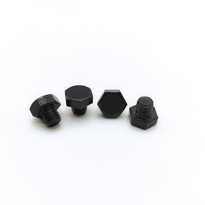 M8 Hex cabeza de rueda de pernos 13 mm negro de acero inoxidable paquete de 1000
