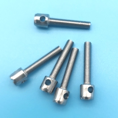 tornillo de sellado de plomo para el medidor eléctrico de 3 fases para la red eléctrica de mini-rual tornillos de sellado de la electrificación del medidor de acero inoxidable tornillos de sellado del medidor de energía de zinc de revestimiento Capstan tornillo