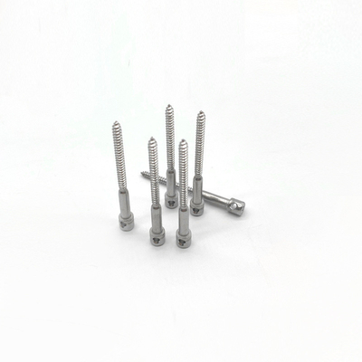 Tornillo de sello de plomo de acero inoxidable M4 * 20 Tornillo de sello de plomo de medidor de electricidad con cabeza perforada empotrada en cruz