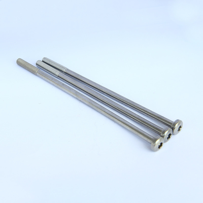 Tornillos de máquina extralargos DIN7983, tornillos de máquina de acero inoxidables del ODM M6