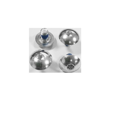 Tamaño material de aluminio de aflojamiento anti apaciguado del tornillo 6061 M6x10mm