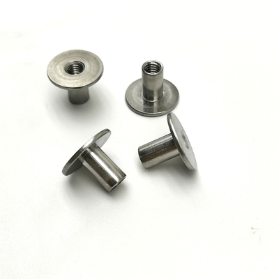 El remache tubular de acero inoxidable del hueco apaciguó 13.0x10m m de pulido electrolítico anodizado