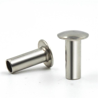 Pan Head Aluminum Semi Tubular clava estándar del GB del material SUS304