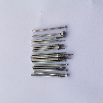 Herramienta de pulido de anodización de pulido Kit Sintered Diamond, equipo de pulido de la cabeza de la bola de la broca 250F/6