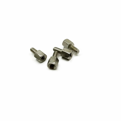 OEM hexagonal de acero inoxidable Availabla del perno prisionero del pilar del hex. M4