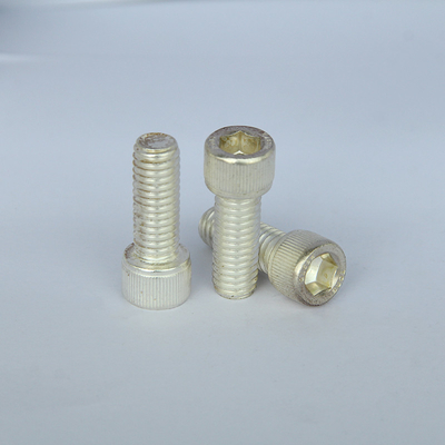 Tornillos de máquina métricos de acero inoxidables SS316, tornillos de zócalo del maleficio din912 M5x14