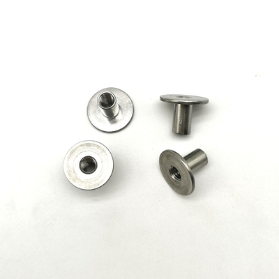 Rivets huecos de acero inoxidable, 13x10 mm Rivets tubulares para cabeza de toma de metal