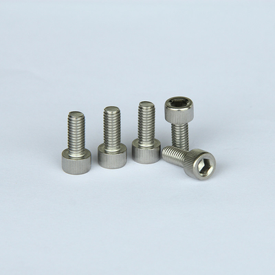 Tornillos de máquina métricos de acero inoxidables SS316, tornillos de zócalo del maleficio din912 M5x14