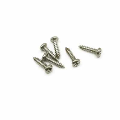 Tornillos de acero inoxidables penetrantes para el metal, Ss Pan Head Self Tapping Screw