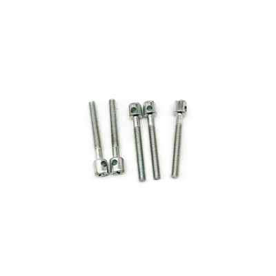 Cabeza cilíndrica con agujero Tornos de medidor de hilo grueso, tornillos de sellado de hierro galvanizado o acero inoxidable para instrumentos