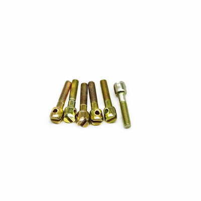 Corte una palabra tornillo de sello de plomo de perforación galvanizado Tornillos autoperforantes de acero al carbono y zinc Ｍ3x16 Agujero único Aprobado por ISO