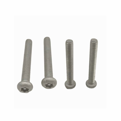 Tornillo de máquina Torx de la seguridad de la cabeza del botón, tornillos de acero inoxidables M4X16mm de la seguridad del perno
