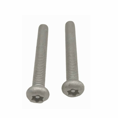 ” centro Torx Pin Head de la seguridad 6-32x1/2 de máquina del tornillo del lóbulo inalterable del botón 6