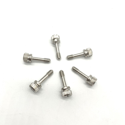 Surco que granea los tornillos de máquina de acero inoxidables, M4 tornillo prisionero A4-80