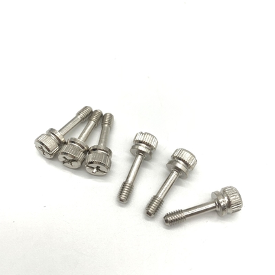 Surco que granea los tornillos de máquina de acero inoxidables, M4 tornillo prisionero A4-80