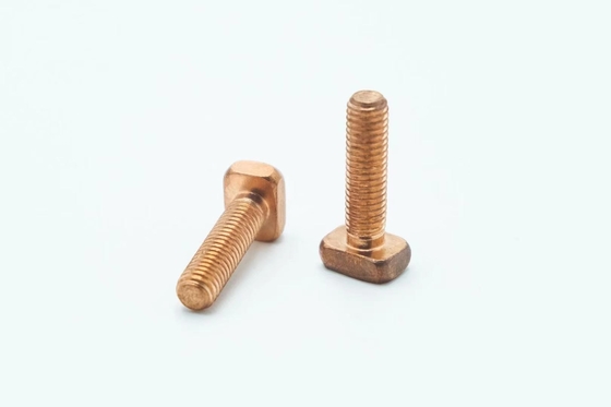 La cabeza cuadrada T formó el peso material 17.59g del acero C1022 del tornillo M8x30mm