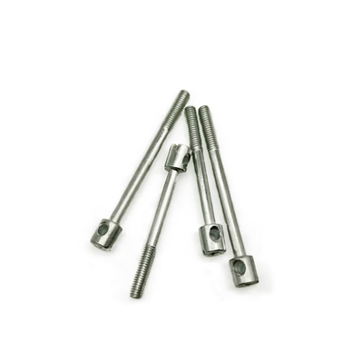 M4*15mm Tornos eléctricos de cabeza redonda de medidor con rosca gruesa de sellado de tornillo de agujero único Torno eléctrico de medidor Torno