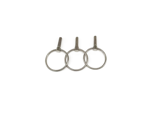 C1008 sujeción no estándar, pequeños tornillos de acero inoxidables del ojo M6x16
