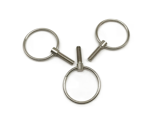 C1008 sujeción no estándar, pequeños tornillos de acero inoxidables del ojo M6x16