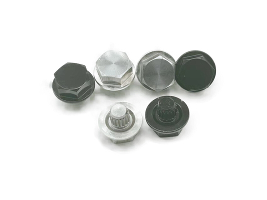 La rueda decorativa de la aleación de aluminio emperna color natural anodizado negro de la electroforesis