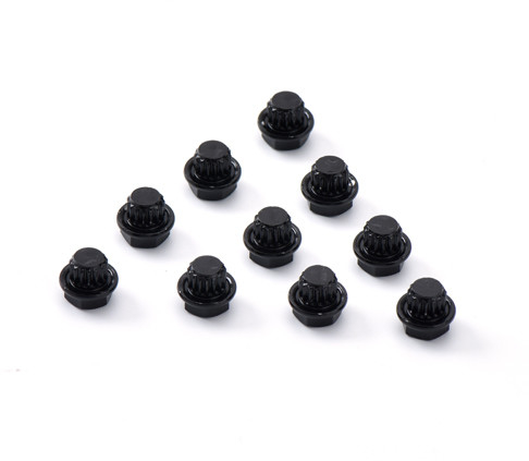 el eje negro de la electroforesis decorativa de los clavos de la aleación de aluminio del hex. de 17m m atornilla para el vehículo