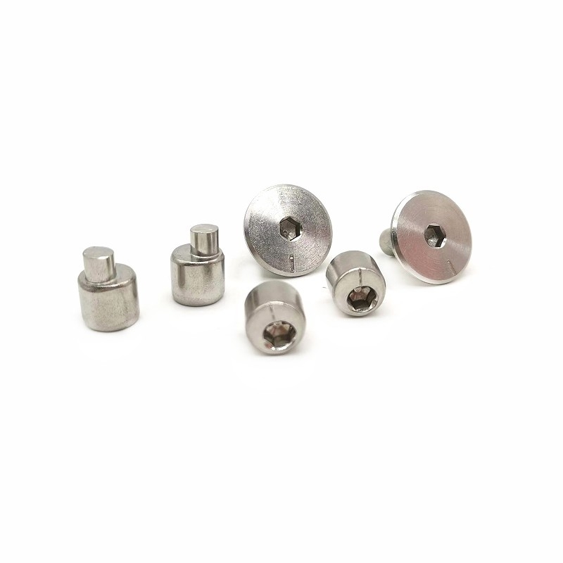 Precisión de acero inoxidable de banda de rodillo de excentro tornillo 304/316 resistente a la corrosión Tamaños personalizados acabados de superficie