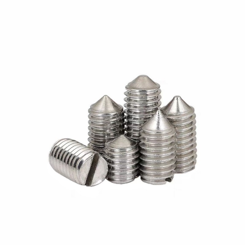 Corte de ranuras de posicionamiento de tornillo de precisión máquina sin cabeza medidor de parada de tornillo conjunto de tornillo para cámara