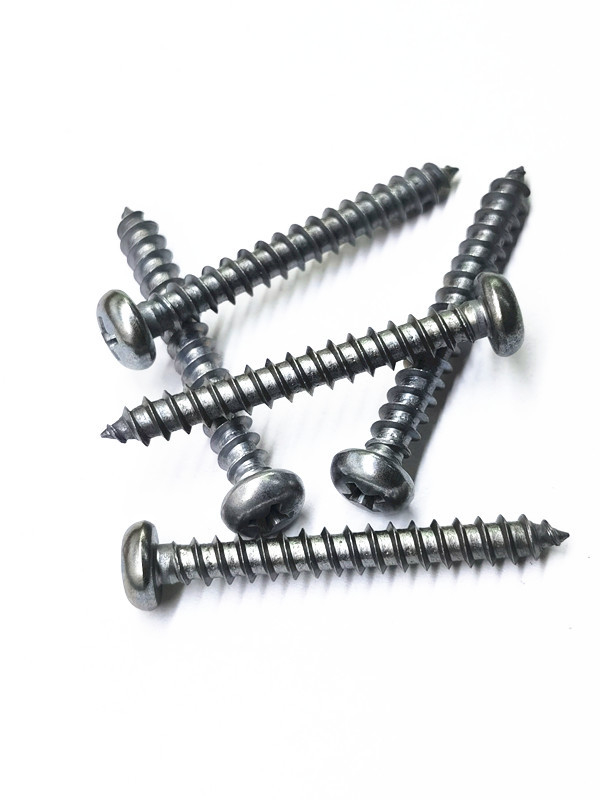 Tornos de perforación automática de acero inoxidable de alta resistencia para madera de chapa metálica - cabeza hexagonal de punto afilado resistente a la corrosión