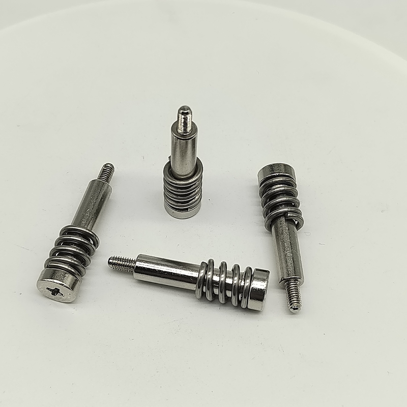 Vida útil de la extensión de la aleación de resorte cargado tornillo para el montaje del radiador Fijación del disipador de calor Tornos de tarjetas gráficas