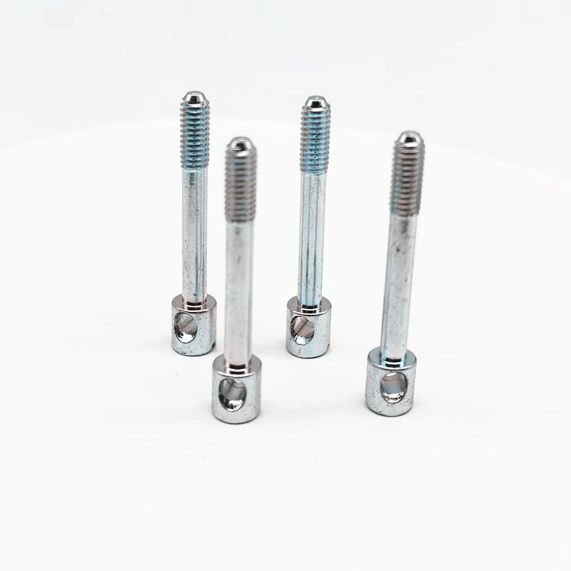 Cuadrícula eléctrica cabeza de copa específica ranura de zinc cruzado perforado accesorios de iluminación de tornillo M4*27