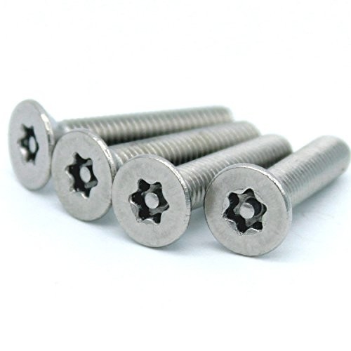 Revestimientos resistentes a la corrosión y tornillos de seguridad a prueba de manipulación de ranuras PIN Torx para una durabilidad duradera