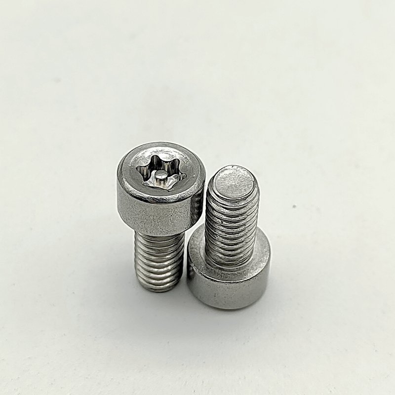 Tornillos de seguridad cincados con tipo de accionamiento personalizable, rendimiento no magnético, seguridad general, hardware Guanbiao