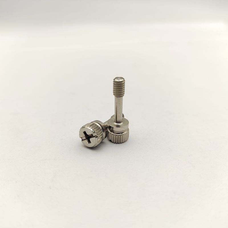 Tornillos cautivos moleteados A4 316 SS Combinación Phillips/Ranurado para equipos médicos y de laboratorio de fácil limpieza