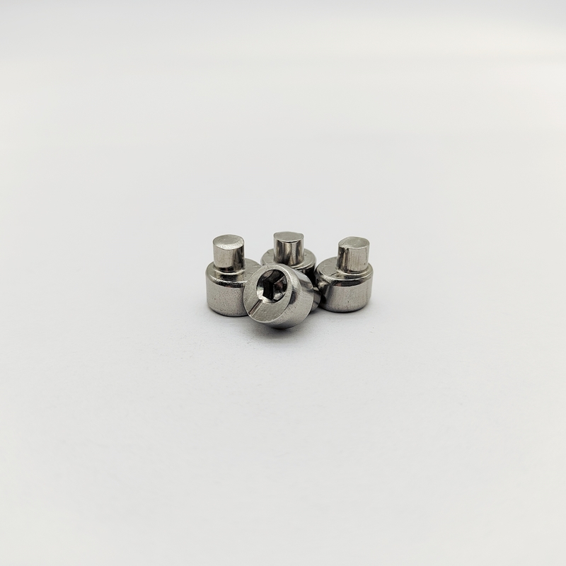 Tornillos excéntricos hexagonales de acero inoxidable 316L ±0.5-1.2 mm Offset Pasivado