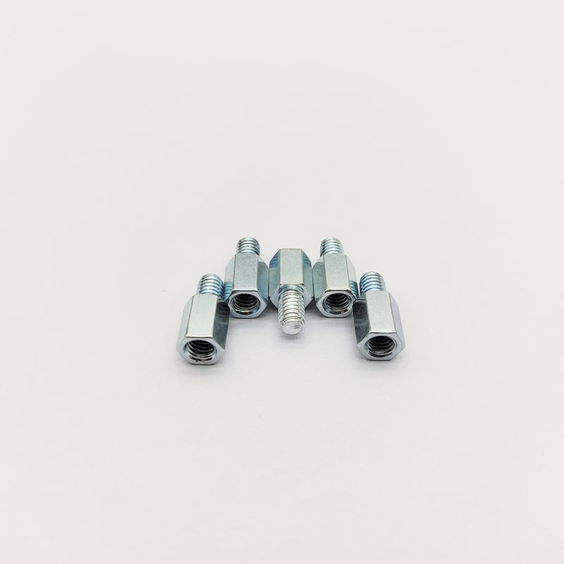 Torsión hexadecimal de acero inoxidable M3-M12 5-100mm de zinc azul