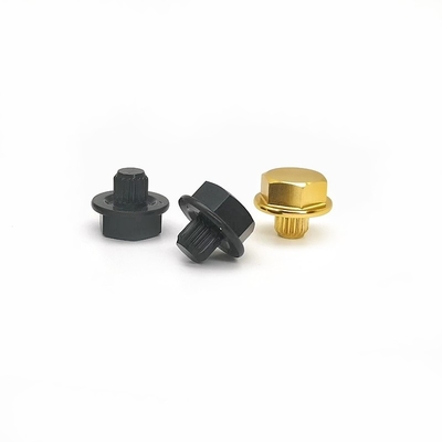 Tornillos decorativos modificados para requisitos particulares de la aleación de aluminio 6063 tornillos del eje del automóvil