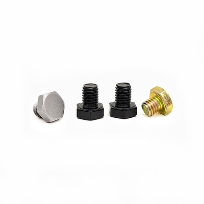 Zinc pintado CD patrón tornillo de la rueda del eje de acero inoxidable Hexagonal Decorativo tornillo de uñas