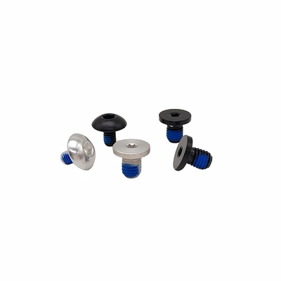 Personalización de tornillos de adhesivos hexagonales de acero inoxidable 316L con tornillos adhesivos azules