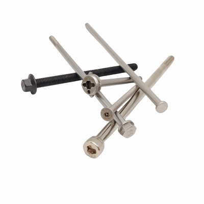 Torsión de extremo hexagonal de tornillo largo para cortadora de césped Fabrica de motores de granel