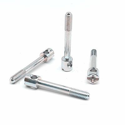 Tornos cautivos de capstan con ranuras de precisión DIN 404 Fijaciones roscadas compatibles con ISO en materiales personalizados de titanio de acero inoxidable