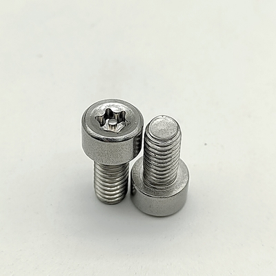 Tornillos de seguridad cincados con tipo de accionamiento personalizable, rendimiento no magnético, seguridad general, hardware Guanbiao